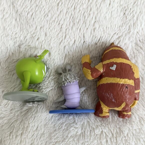Disney Store Monsters Inc Figures George Sanderson Sock Mike Wazowski Boo PVC - Picture 5 of 7